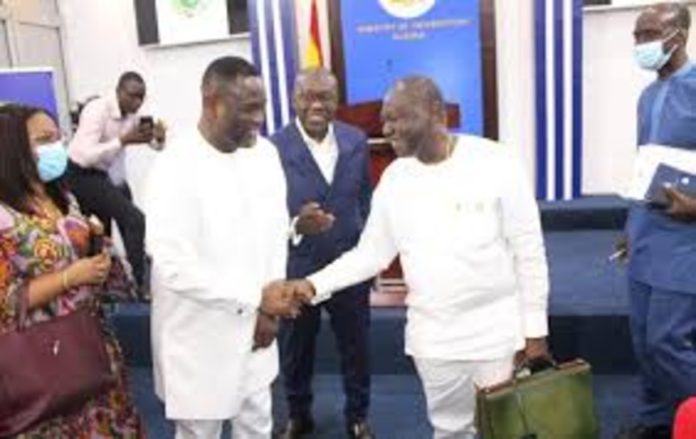 Ken Ofori Atta and John Kumah