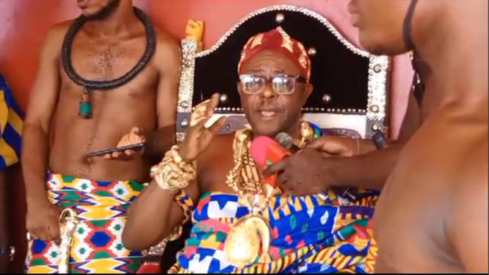 Use your influence and moral authority to promote peace - Akyem Chief to leaders
