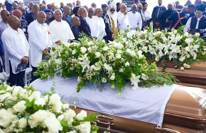 Herbert Wigwe's funeral
