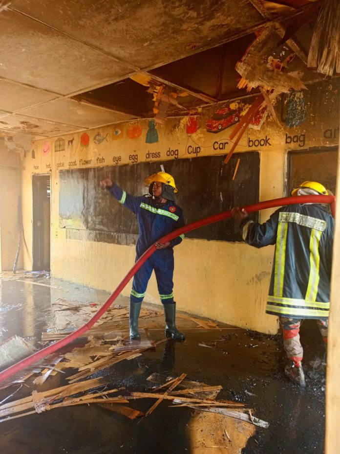 Alahiat E/A School fire