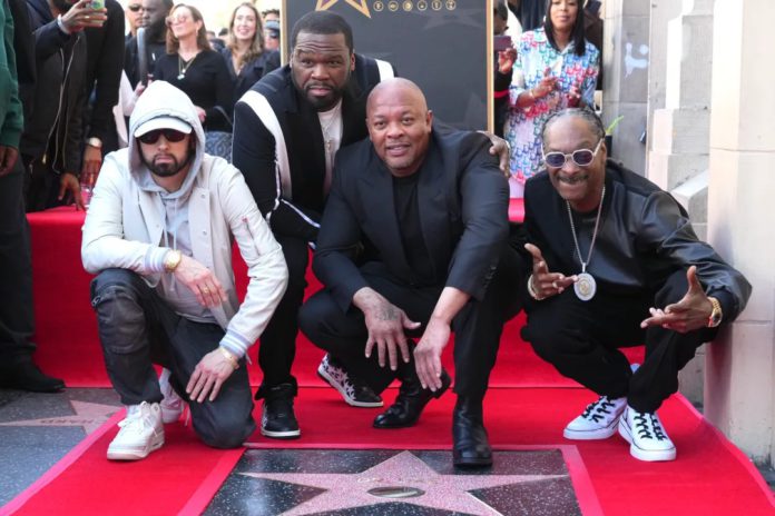 Dr Dre inducted into Hollywood walk of fame