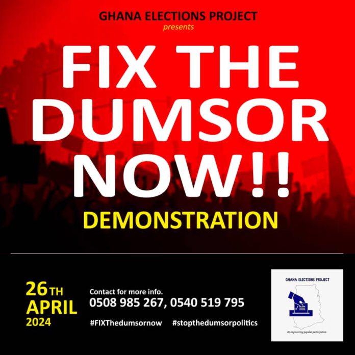Dumsor demonstration