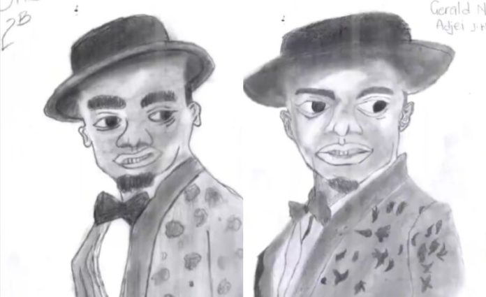 LilWin's pupils elicit laughter as they draw him in arts contest