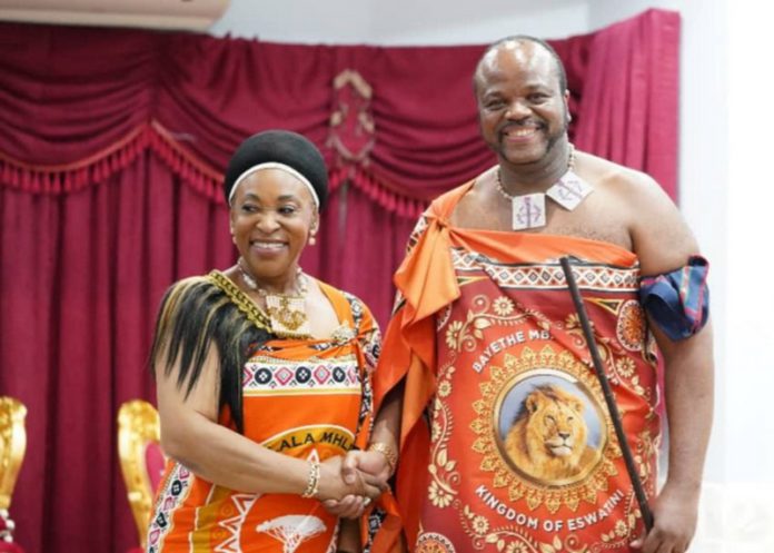 King Mswati III hosts Ayorkor Botchwey King Mswati III hosts Ayorkor Botchwey