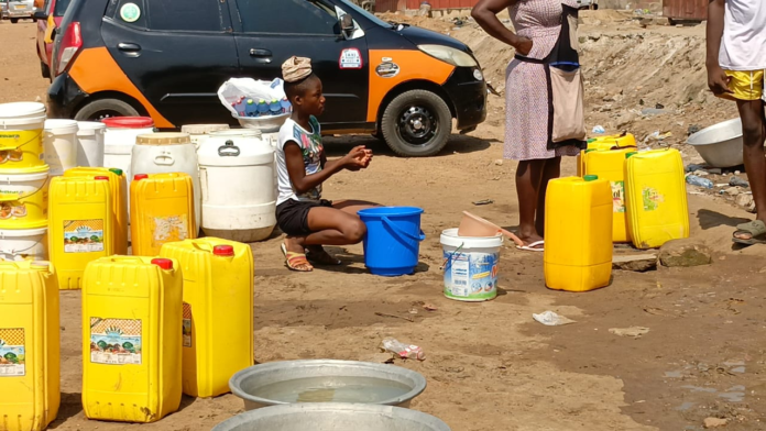 Construction: Water crisis hit Gomoa Mampong, Mpota, and Effutu; Residents forced to drink contaminated water