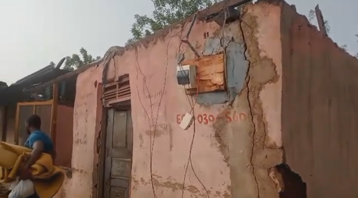 Heavy rains destroy teachers' residence in Asante Akyem Dukusen