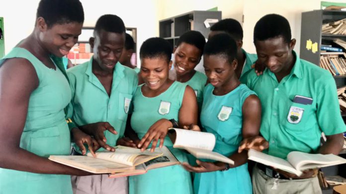 Ntrobuman SHS begs for the replacement of outmoded library books with new ones