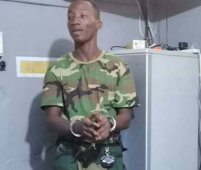 fake soldier