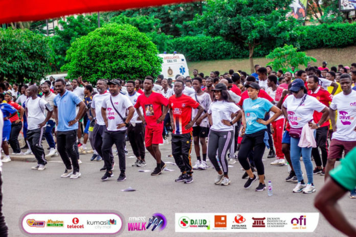 Luv FM fitness walk