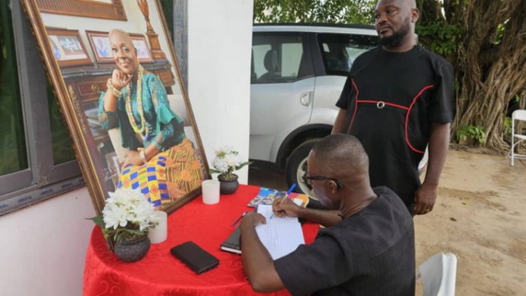 MGL visits Dumor family following passing of Mawuena Trebarh