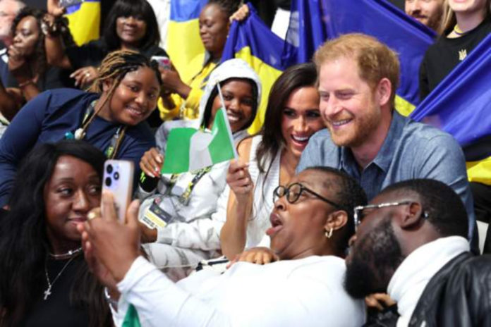 Prince Harry and Meghan Markle tour Nigeria