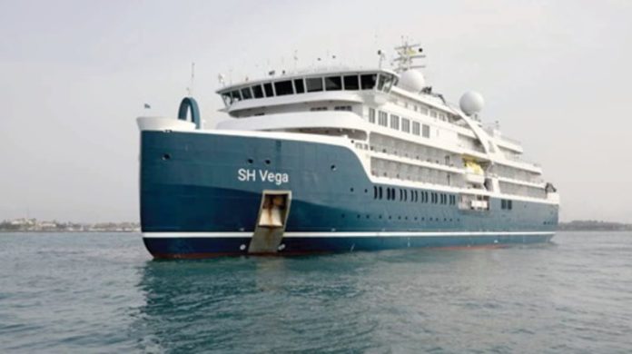 The SH Vega. Some of the crew at the port (1)