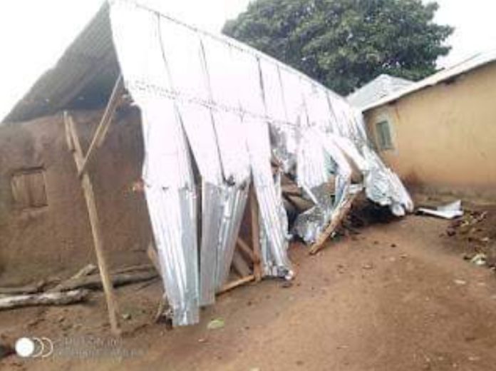 1 dead, over 100 houses destroyed after heavy rainfall at Yepala
