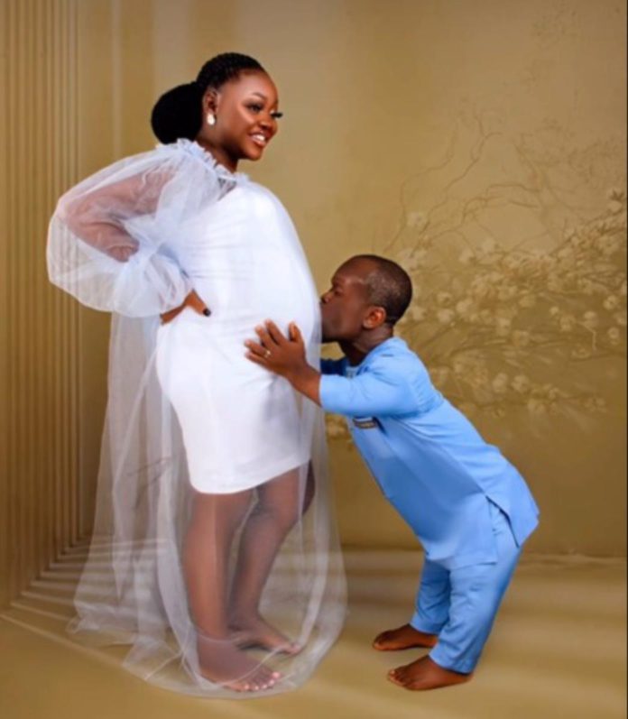 Actor Victor Nkubi, wife welcome first child