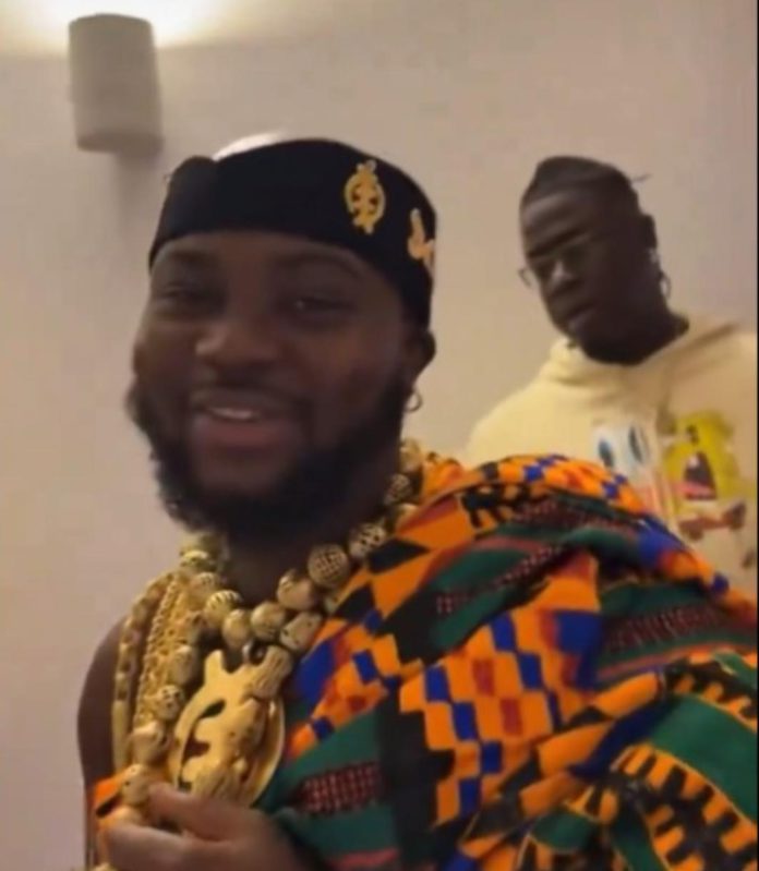King Promise's traditional marriage