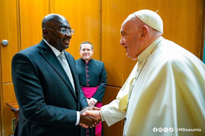 Bawumia Pope Francis