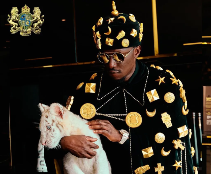 Nana Kwame Bediako and his tigers