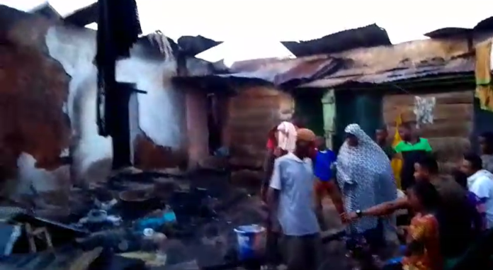 Fire guts 11-bedroom house at Obuasi Tutuka