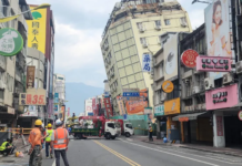 Another massive earthquake hits Taiwan after previous incident which injured 900