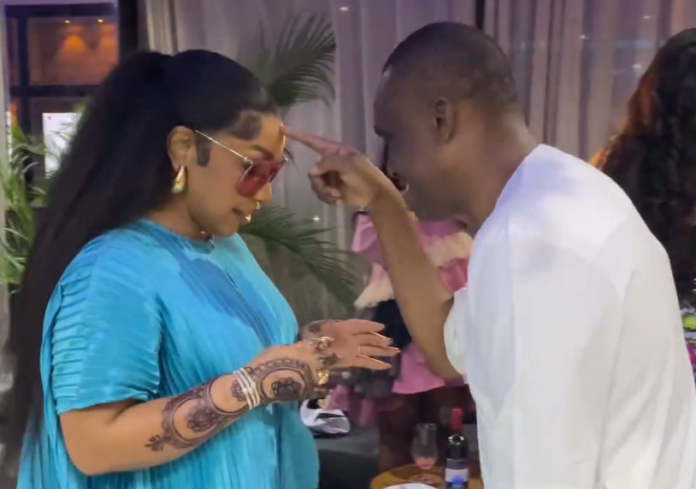 Rita Dominic and Husband