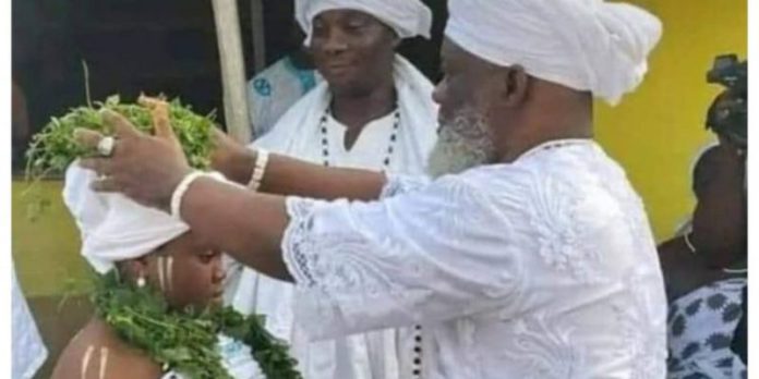 Gborbu Wulomo marries 12 year old girl - child marriage Gborbu Wulomo marries 12 year old girl - child marriage