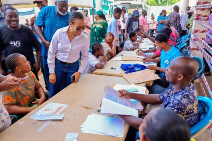 Zanetor Agyeman-Rawlings urges participation in voter registration as she visits EC headquarters Zanetor Agyeman-Rawlings urges participation in voter registration as she visits EC headquarters