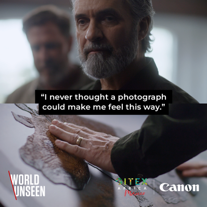 Canon Central and North Africa Partners with GITEX Africa 2024 to Showcase the First “World Unseen” Exhibition in Africa