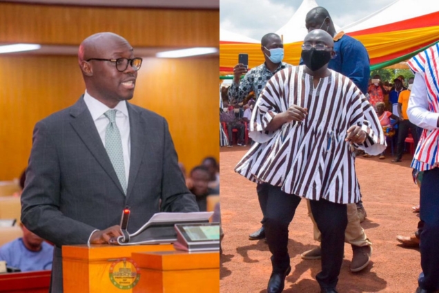 Ato Forson and Bawumia