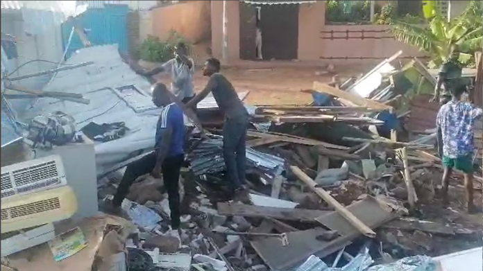 Awoshie demolition