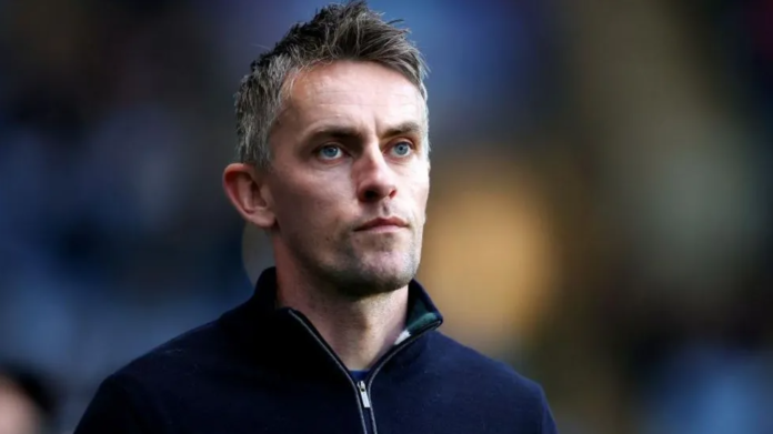 GETTY IMAGES Image caption: Kieran McKenna beat Manchester City's Pep Guardiola and Arsenal's Mikel Arteta to win the League Managers Association's manager of the year award last week