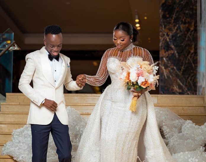 Akwaboah's white wedding