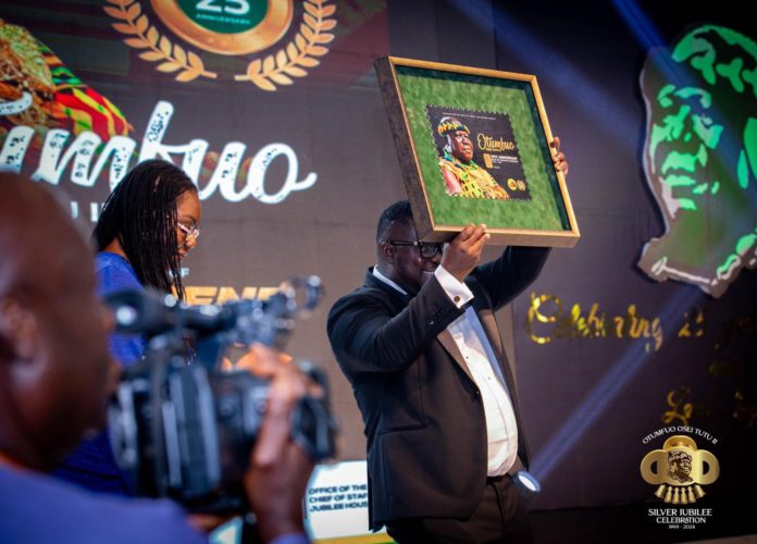 Executive Launch and unveiling of the Asantehene Commemorative Stamps at the Otumfuo Osei Tutu II