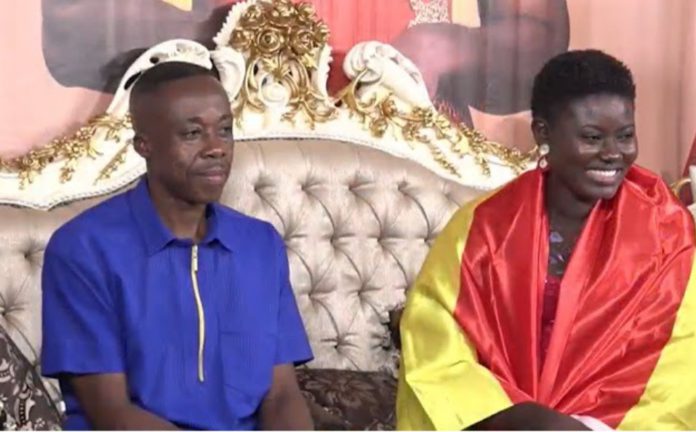 Afua Asantewaa and husband