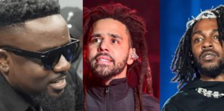 Sarkodie, J Cole and Kendrick | Getty Images
