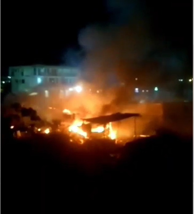 Fire destroys nine shops at Obuasi