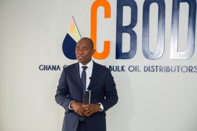 CEO of the Chamber of Bulk Oil Distributors (CBOD), Patrick Ofori