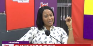 The daughter of Asantehene Otumfuo Osei Tutu II, Dr. Caryn Agyeman Prempeh,