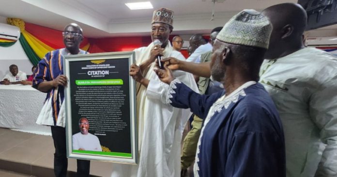 Upper East Imams and Zongo Chiefs hail Bawumia as a man of action