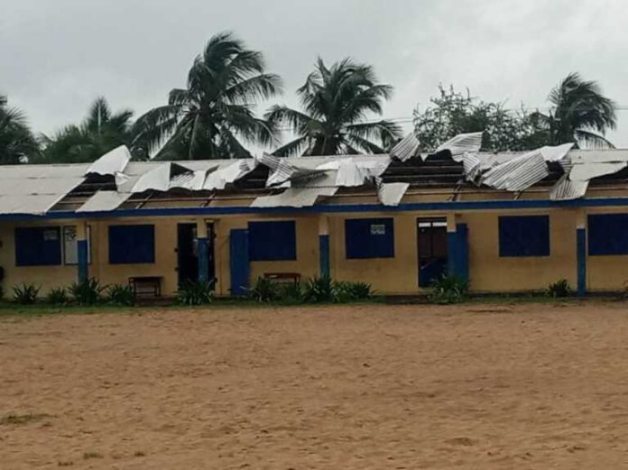 Rainstorms threaten school activities in Anlo district