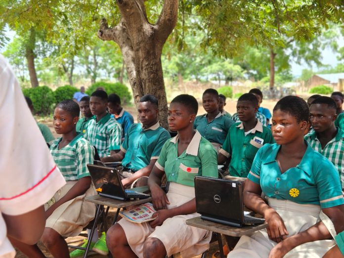 ICT on wheels: Students of Northern College of Science and Technology teach basic ICT skills