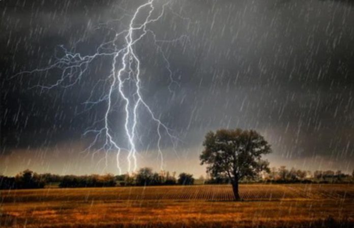 rain storm thunderstorm