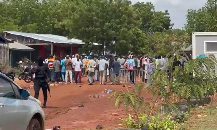Voter Registration: Gunshots fly in at Sagnarigu center