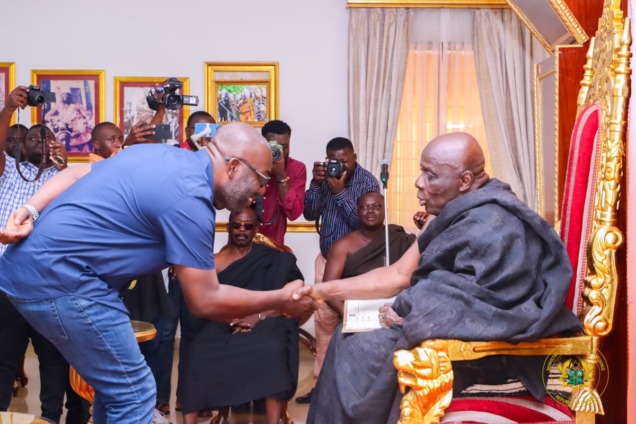 Okyenhene lauds Oppong Nkrumah