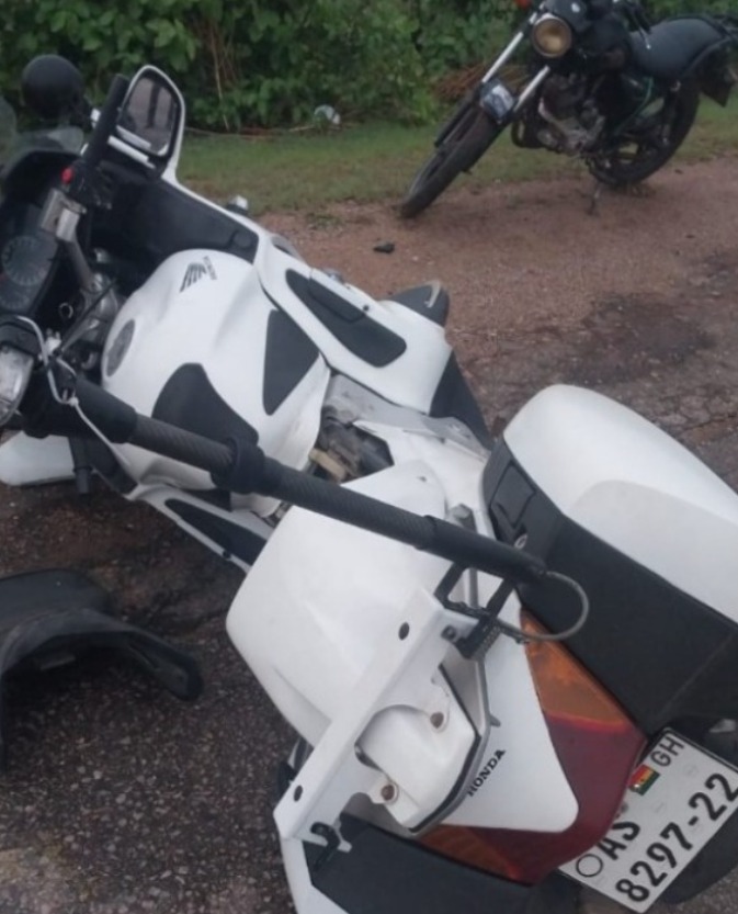 Police escort rider dies in tragic accident