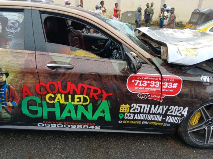 'Lilwin' involved in accident 'Lilwin' involved in accident