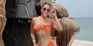 An Instagram picture of Landy Parraga, who was killed when armed men burst into a restaurant where she was eating