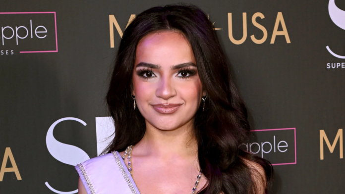 Miss Teen USA UmaSofia Srivastava. Chance Yeh/Getty Images for Supermodels Unlimited Miss Teen USA UmaSofia Srivastava. Chance Yeh/Getty Images for Supermodels Unlimited