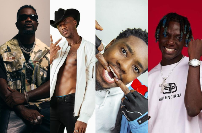 Sarkodie. Joey B, Beeztrap KOTM and Xlimkid on The Championship Mixtape Sarkodie. Joey B, Beeztrap KOTM and Xlimkid on The Championship Mixtape