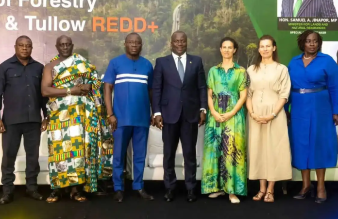 Ghana’s Forestry Commission and Tullow Oil sign landmark $90 million ERPA deal Ghana’s Forestry Commission and Tullow Oil sign landmark $90 million ERPA deal