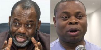 Dr. Matthew Opoku Prempeh (NAPO) and Franklin Cudjoe